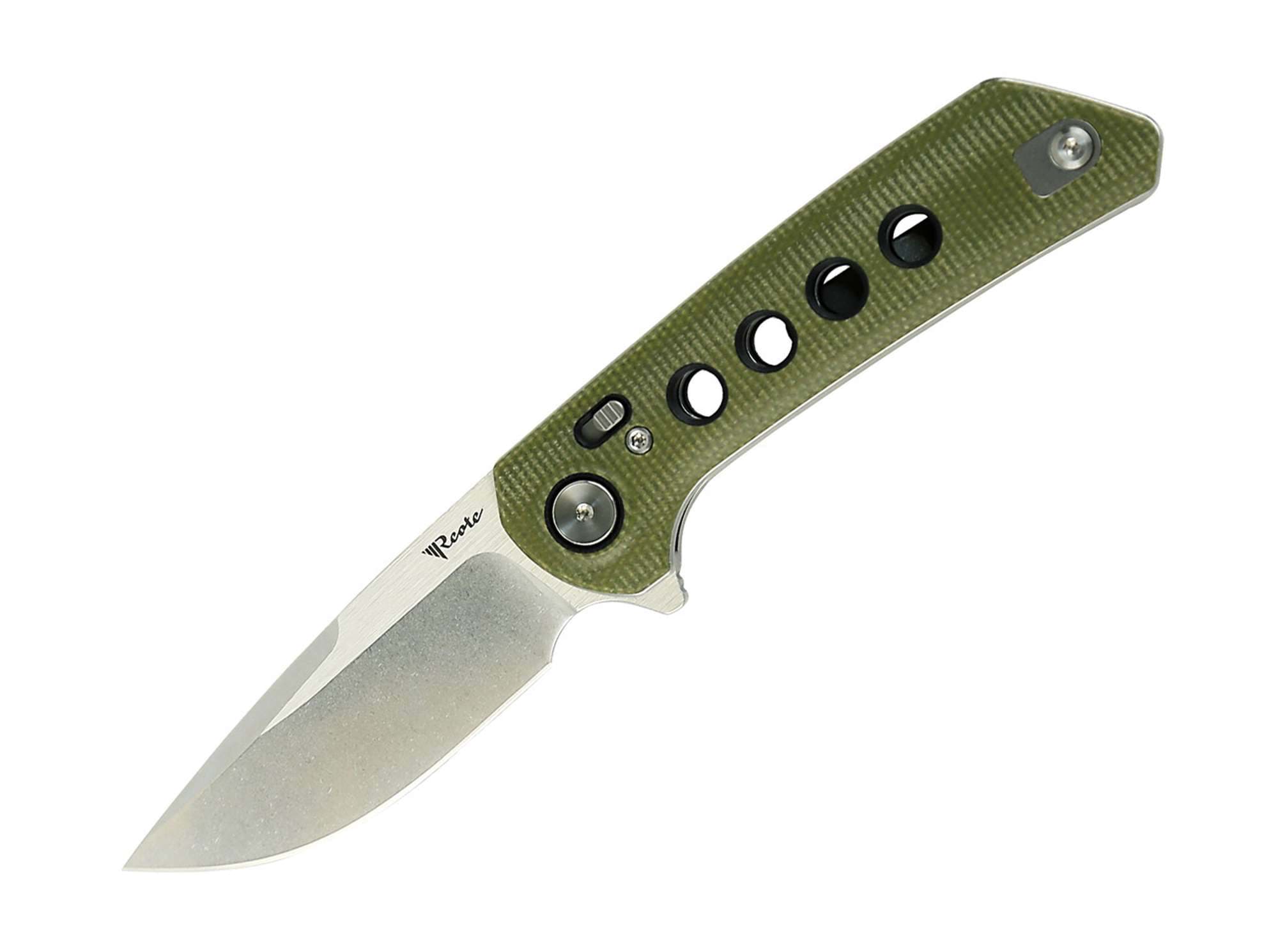 Bild von Reate - PL-XF Micarta G10 Green Stonewashed
