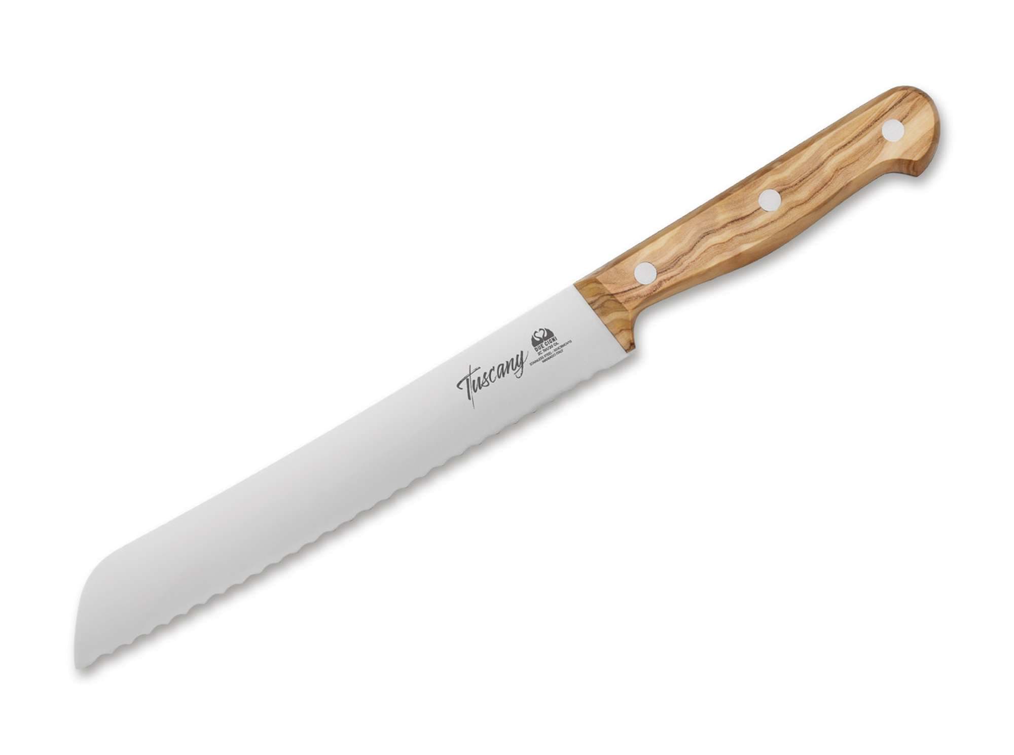 Bild von Due Cigni - Tuscany Brotmesser Olive