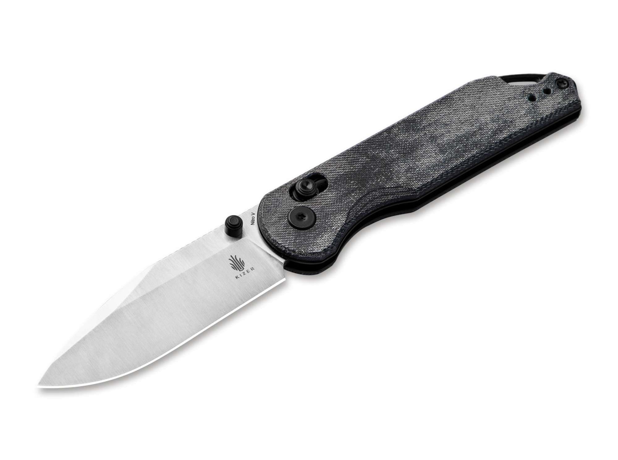 Picture of Kizer - Assassin Nitro-V Micarta Blue