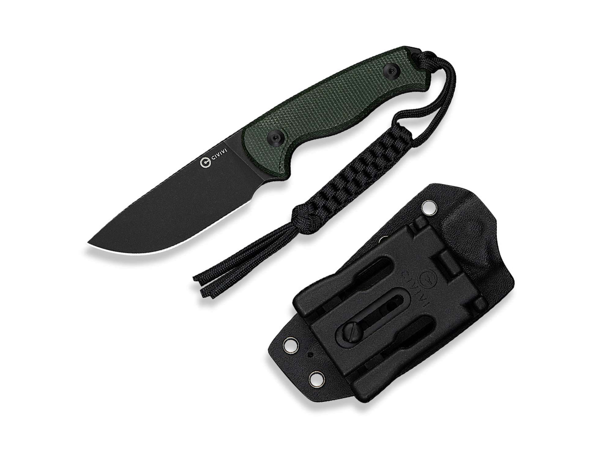 Bild von CIVIVI - Timberbark 14C28N Micarta Dark Green