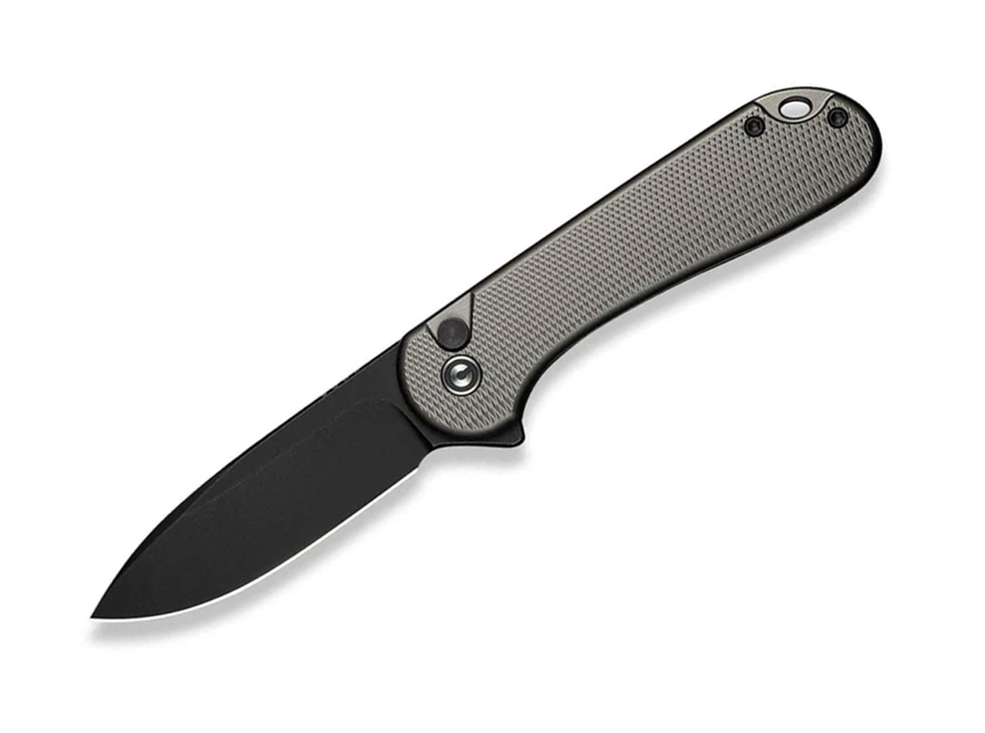 Immagine di CIVIVI - Button Lock Elementum II Nitro-V Alluminio Grigio Nero Stonewashed