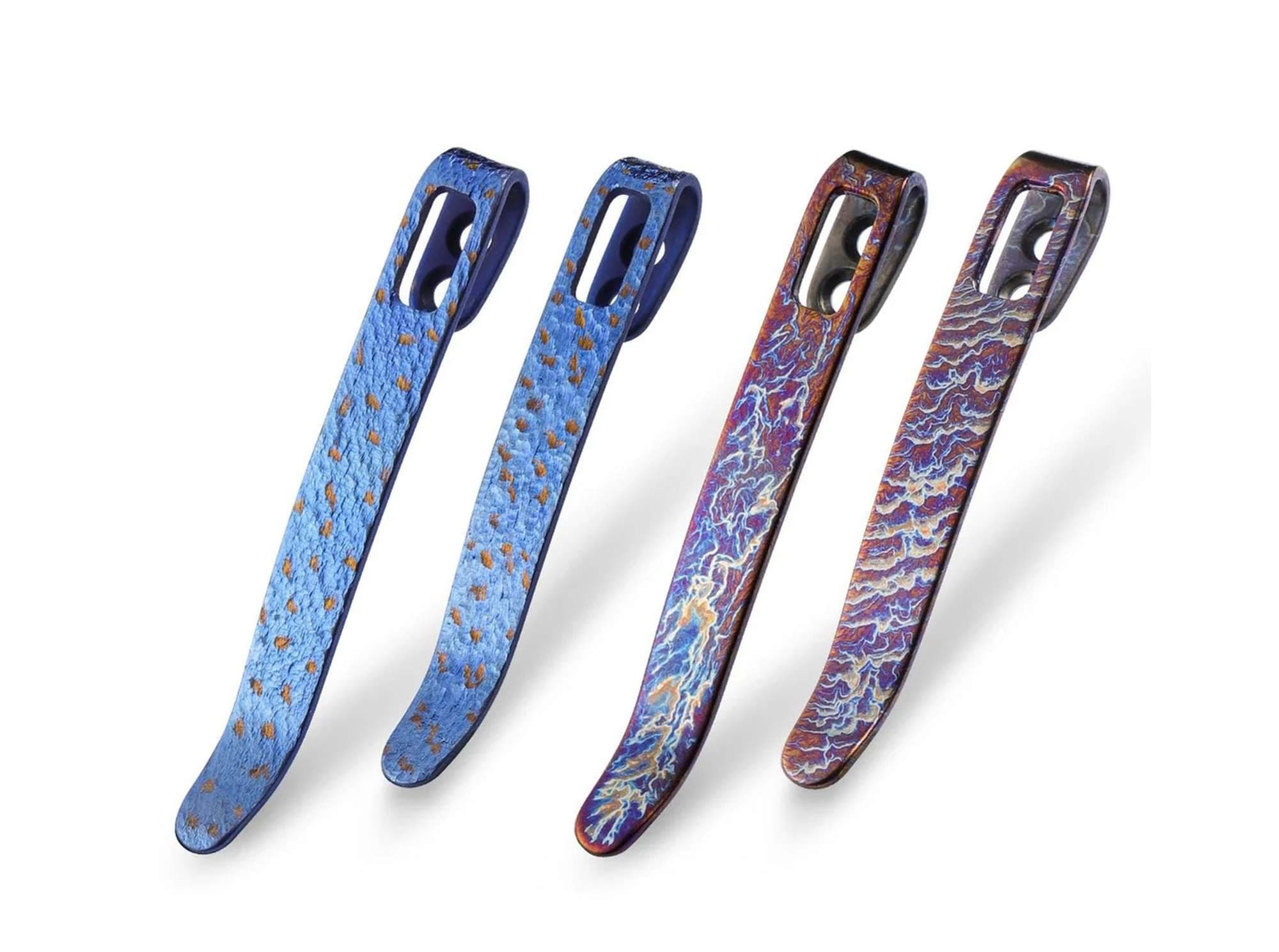 Immagine di CIVIVI - Four Flamed Titanium Clips T002C