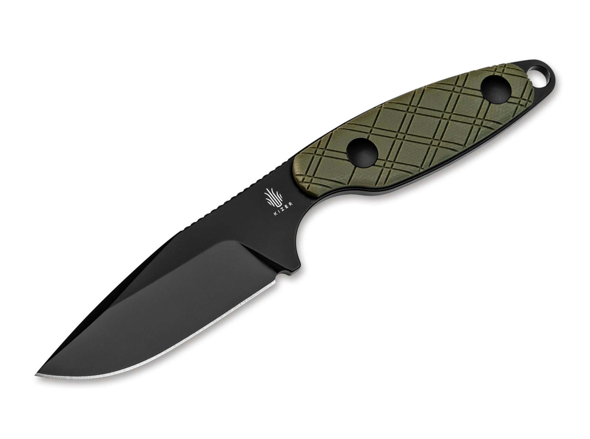 Bild von Kizer - Muskrat D2 G10 Green Black Blade