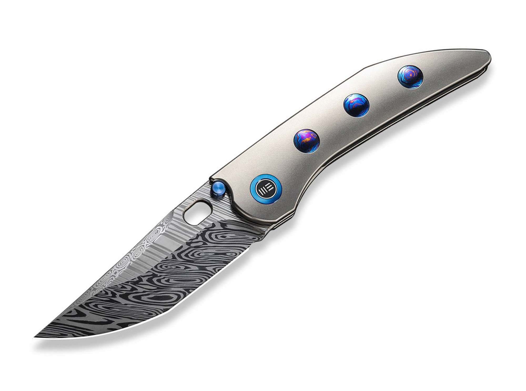 Bild von WE Knife - Attor Damascus Titanium