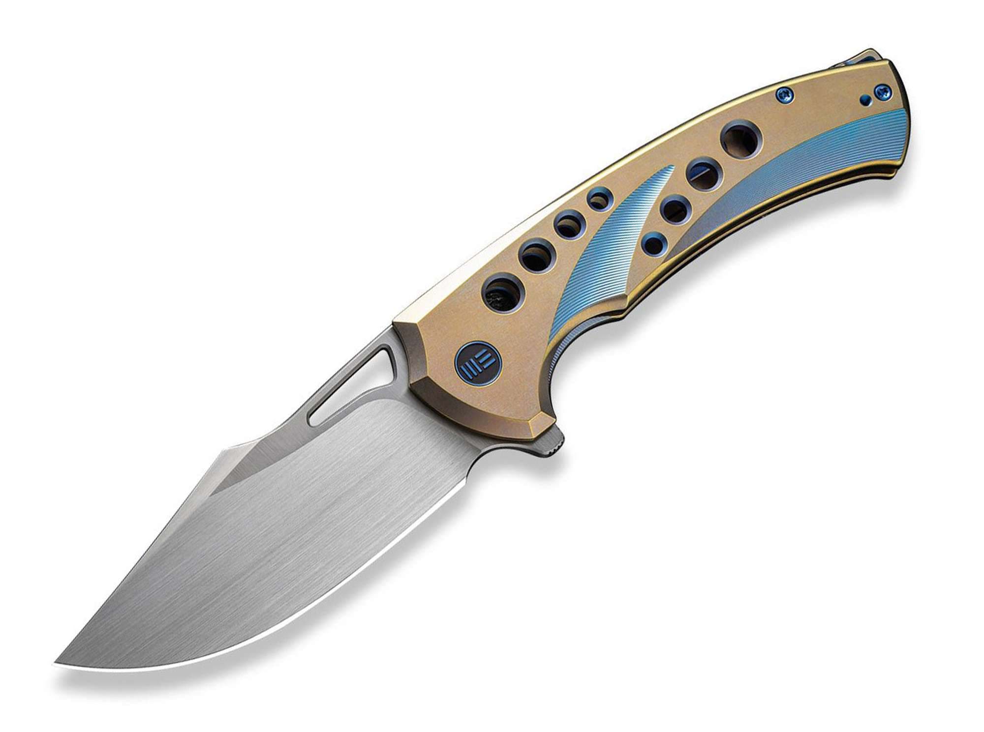 Bild von WE Knife - Swiftfin CPM-20CV Titanium Golden Blue