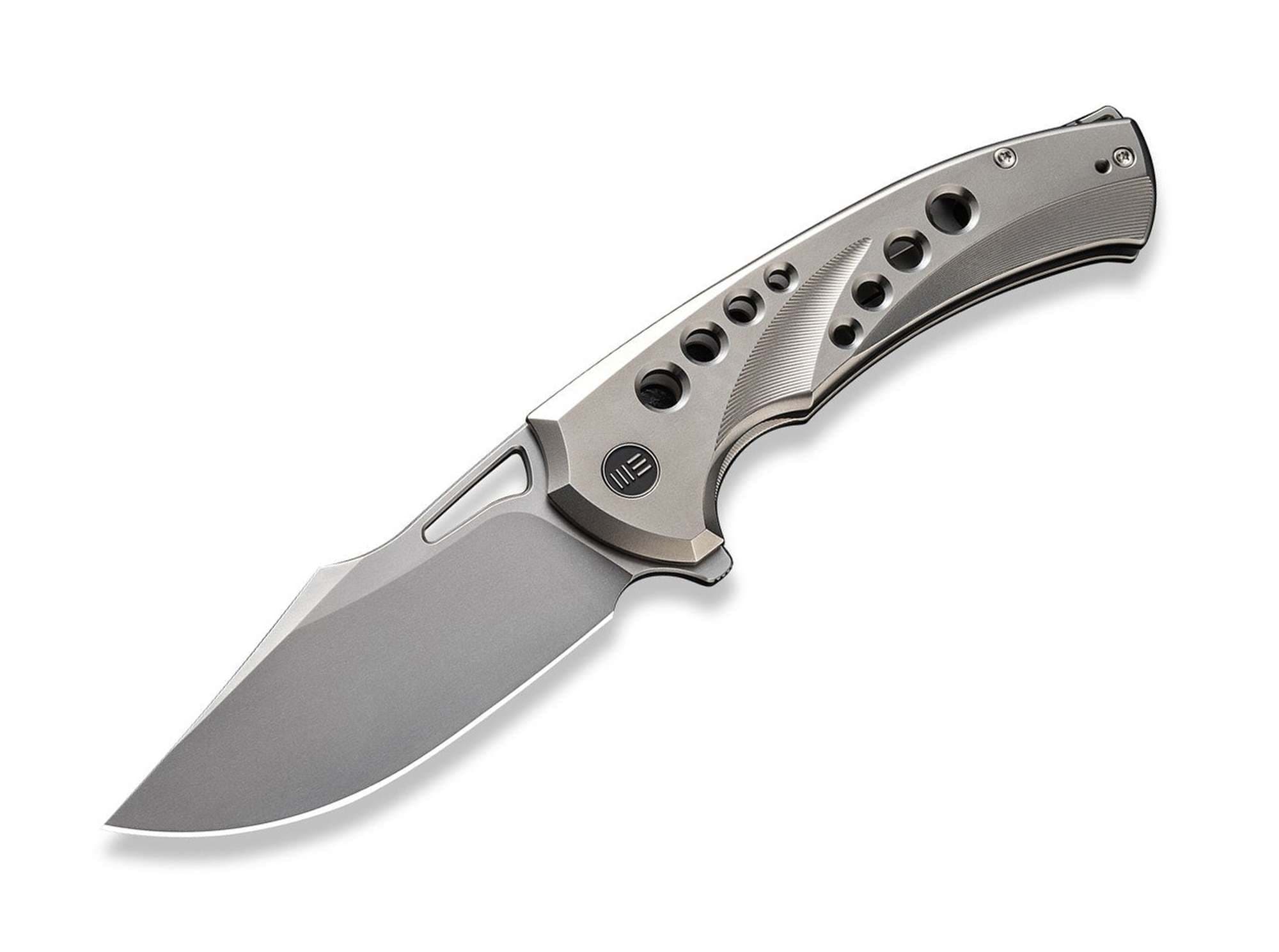 Bild von WE Knife - Swiftfin CPM-20CV Titanium Polished Bead Blasted