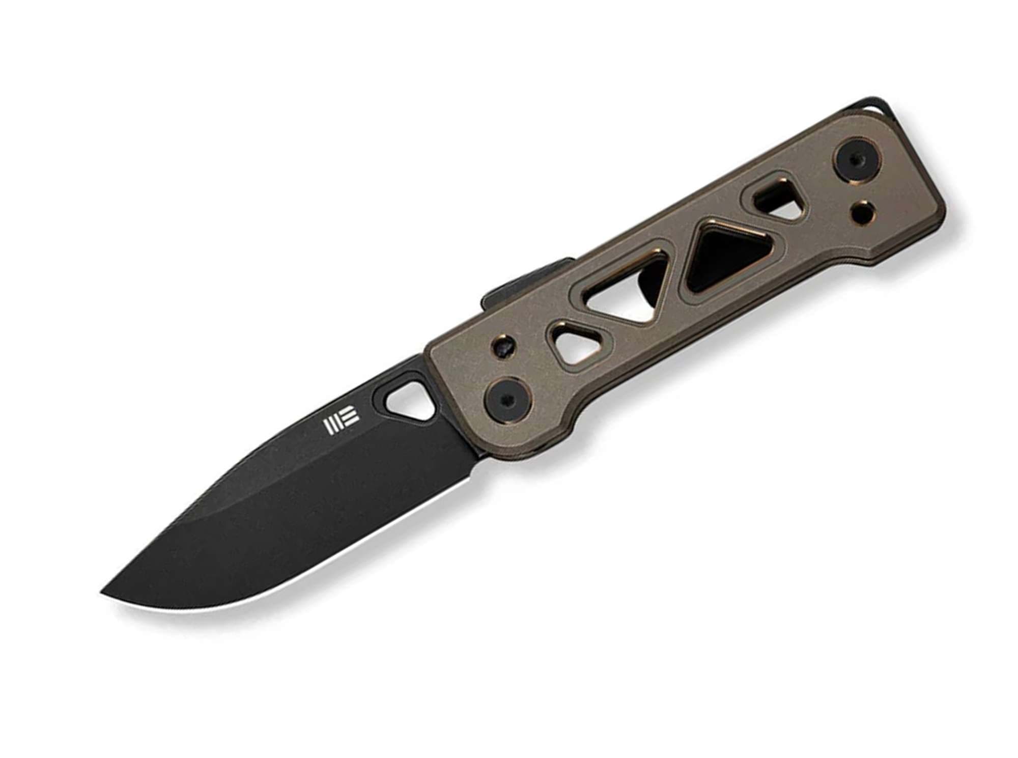 Bild von WE Knife - Tyro 20CV Titanium Bronze Black Stonewash