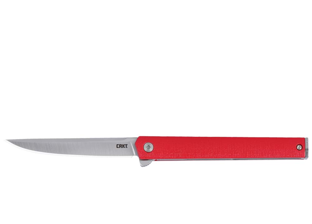 Image de CRKT - CEO Flipper Red Silver Blade