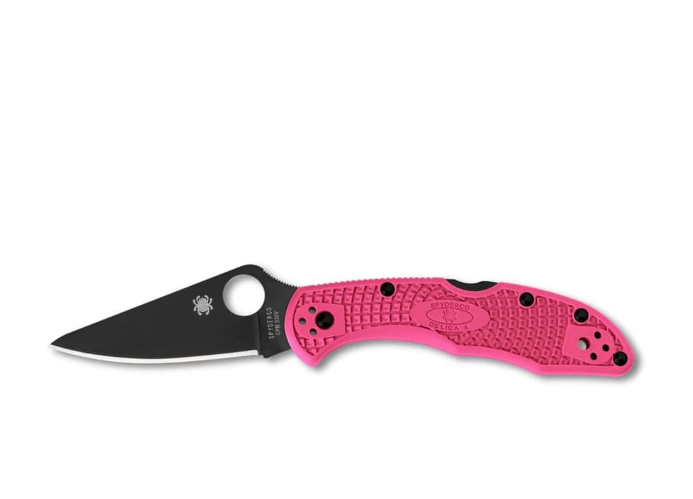 Bild von Spyderco - Delica 4 Pink CPM S30V Black