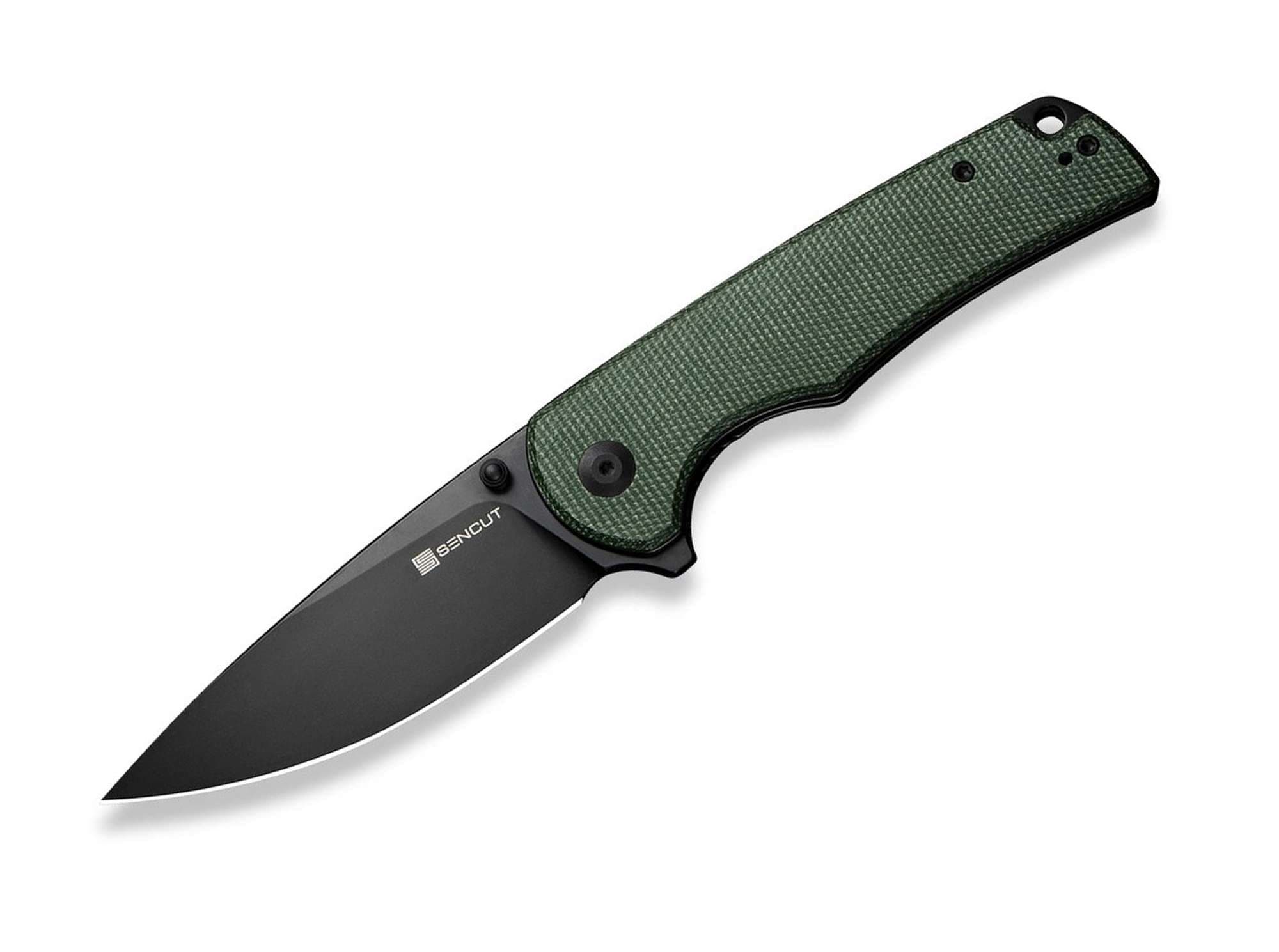 Bild von SENCUT - Praktisk Micarta Green Black Blade