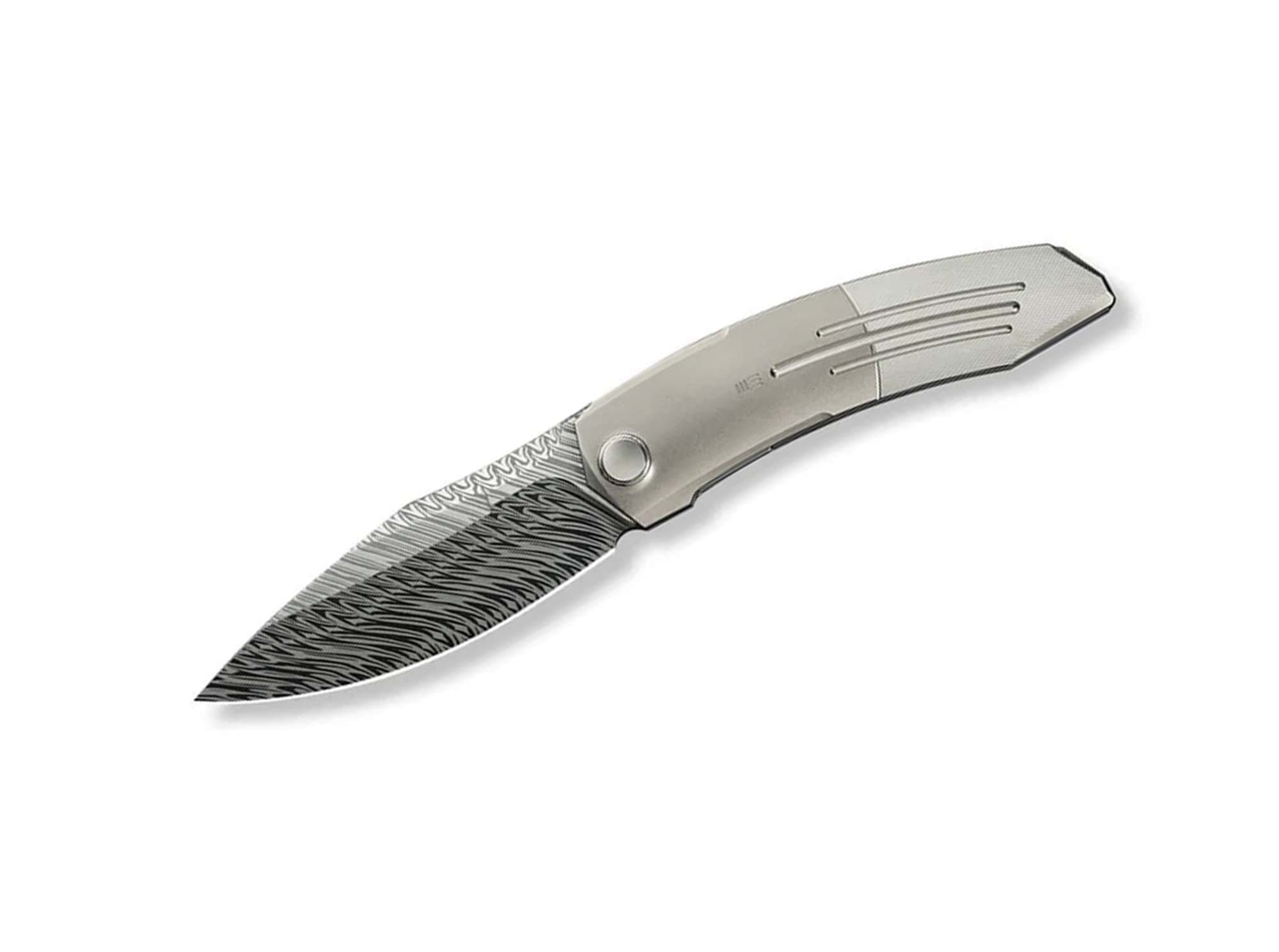 Bild von WE Knife - Sine Wave Damascus Titanium