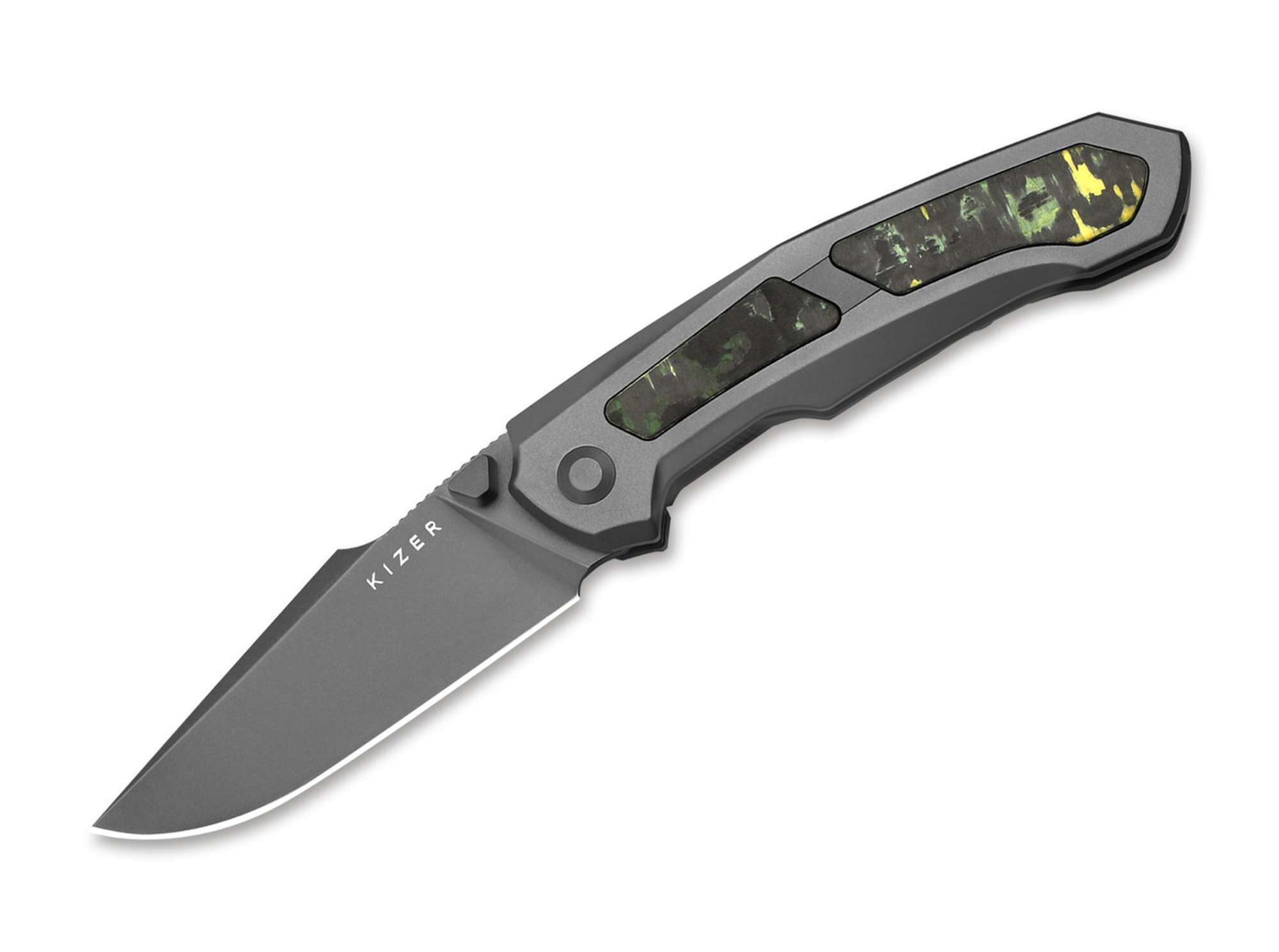 Immagine di Kizer - Feweed S90V Ti Fat Carbon Toxic Storm