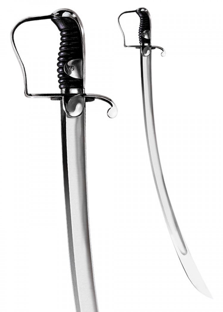 Image de Cold Steel - Sabre de cavalerie légère de 1796 avec fourreau en bois et cuir