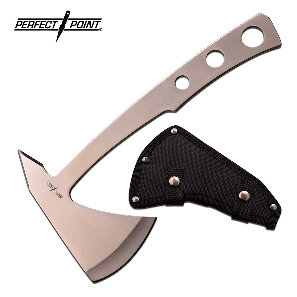 Image de Perfect Point - Tomahawk Hache de lancer 107 Argent