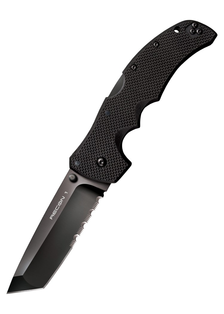 Picture of Cold Steel - Recon 1 Tanto S35VN Black with Partial Serrated Edge