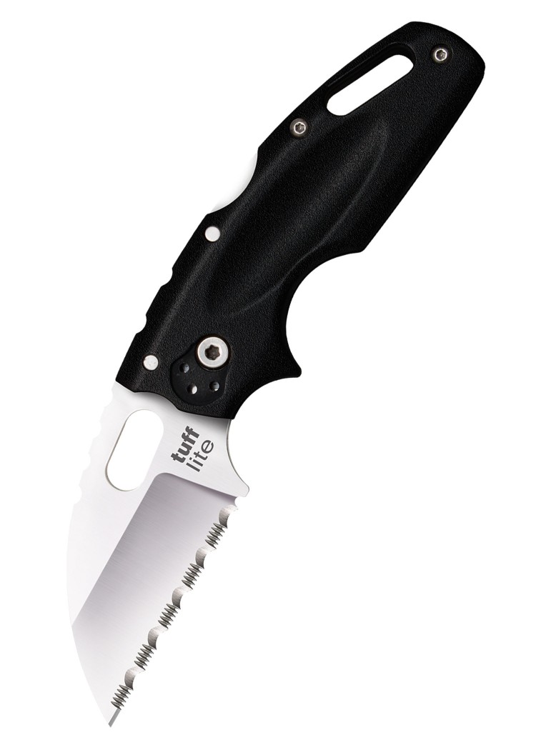 Bild von Cold Steel - Tuff-Lite Schwarz mit gezahnter Schneide